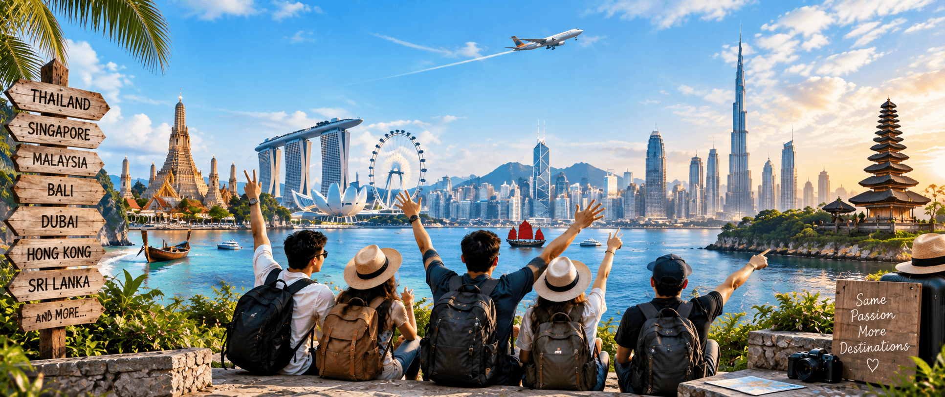 Beautiful travel destination